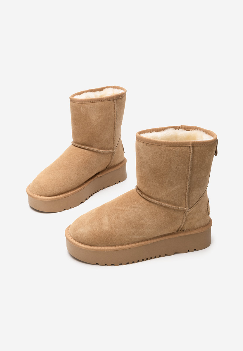 Cizme tip ugg Maya V2 camel