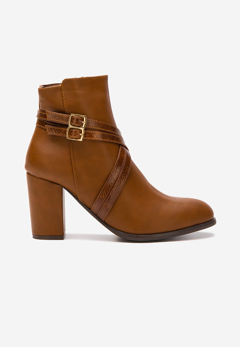 Botine elegante Caidesa camel